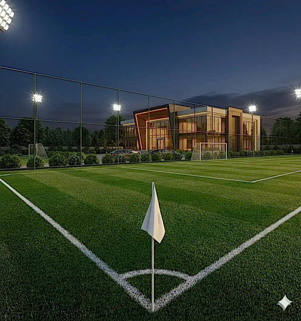 Profesyonel Futbol Sahası Yapımı | Anahtar Teslim Suni Çim Saha İnşaatı